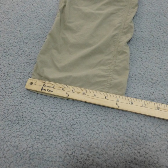 Columbia PFG Pants Mens 40x32 Convertible Hiking Zip Off Khaki Fishing Outdoor - Picture 13 of 14